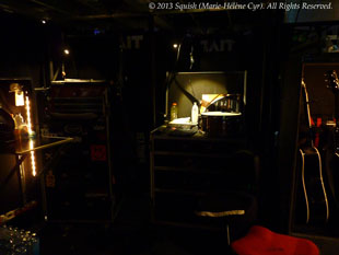 Second backstage tour before the Bon Jovi show at the Bell Centre, Quebec, Canada (February 14, 2013)